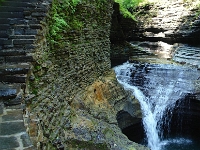 06457cls-A - Family Vacation - A Walk Behind The Falls - Watkins Glen, NY  Peter Rhebergen - Each New Day a Miracle
